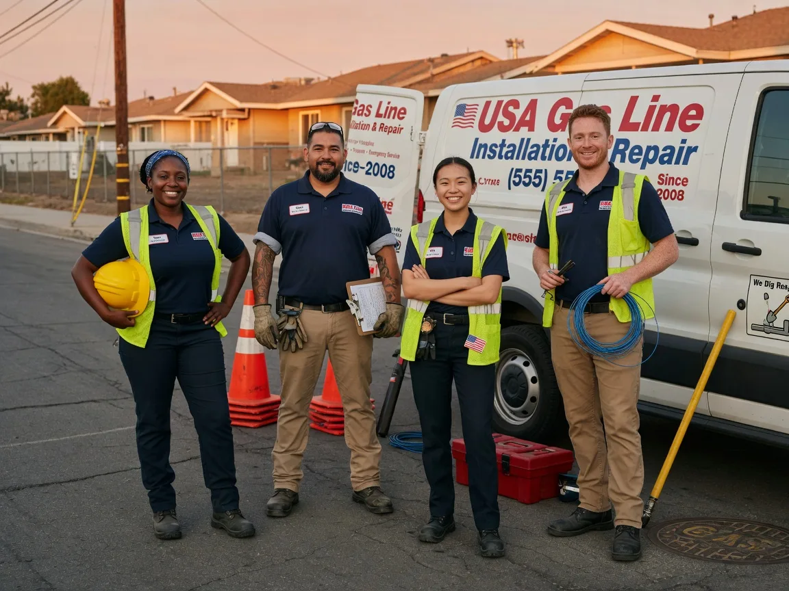 Gas Line Installation company in Loganville, PA